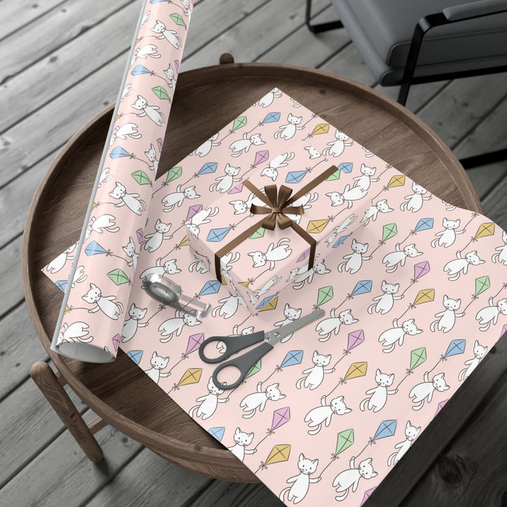 Cats and Kites Gift Wrap