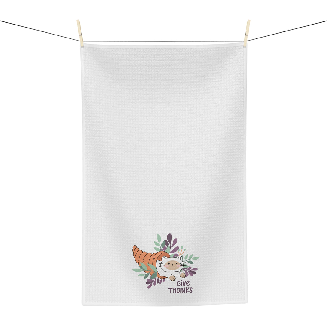 Cornucopia Kitty Tea Towel