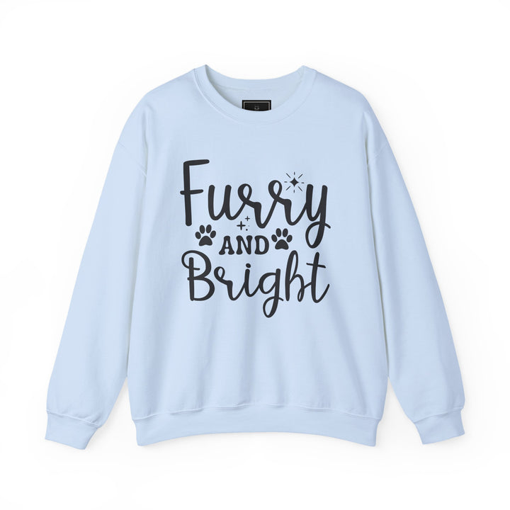 Furry and Bright Unisex Crewneck Sweatshirt