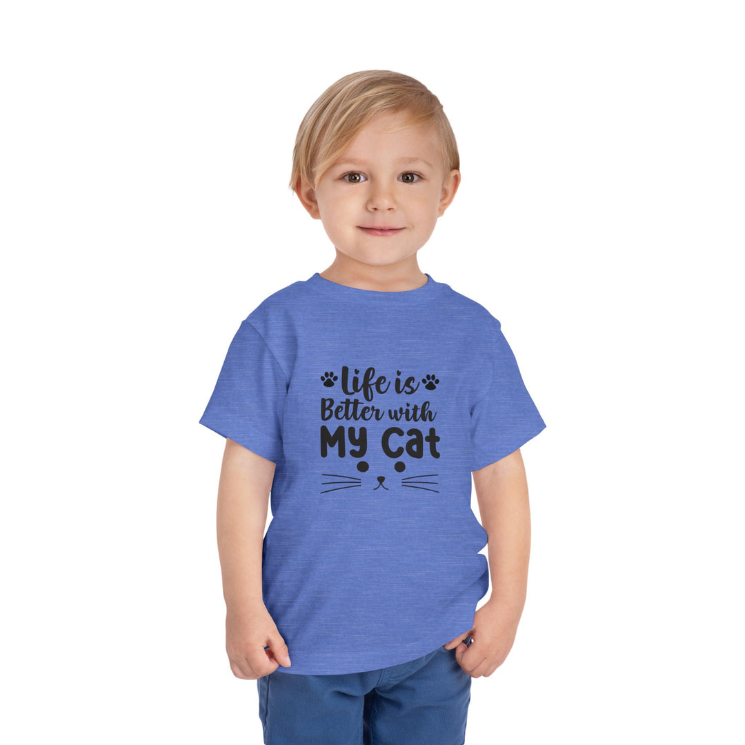 Better With My Cat Toddler Tee