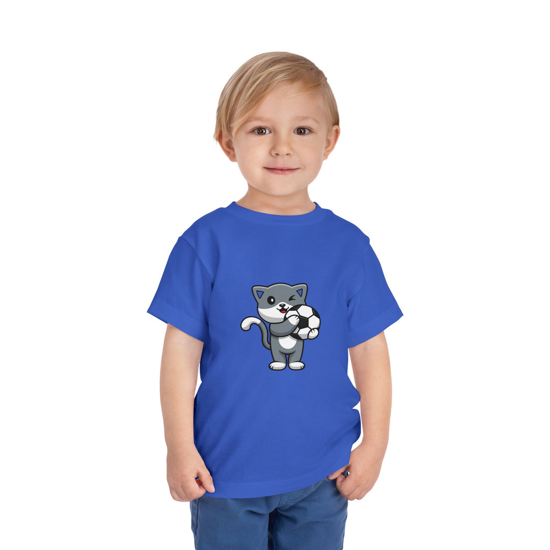 Soccer Cat Toddler Tee
