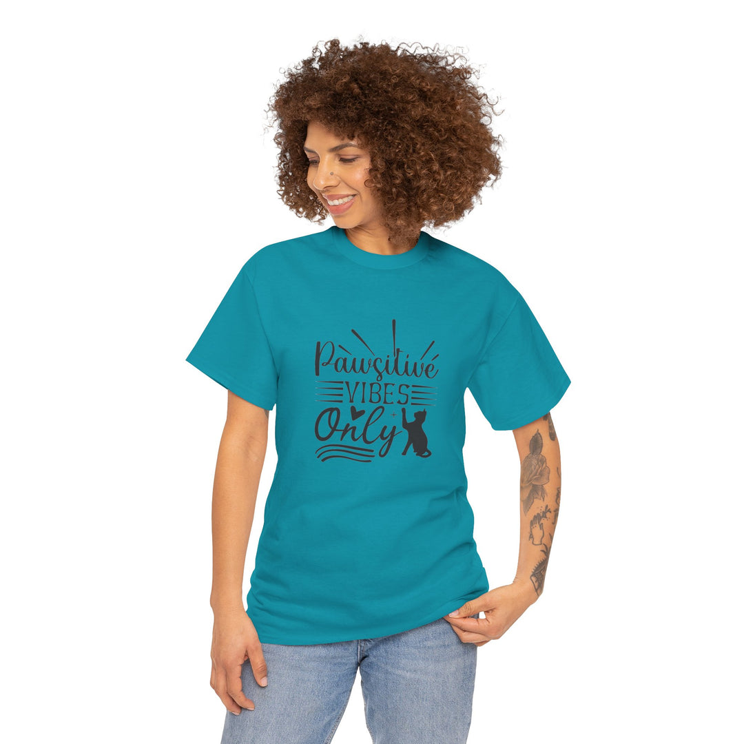 Pawsitive Vibes Cotton Tee
