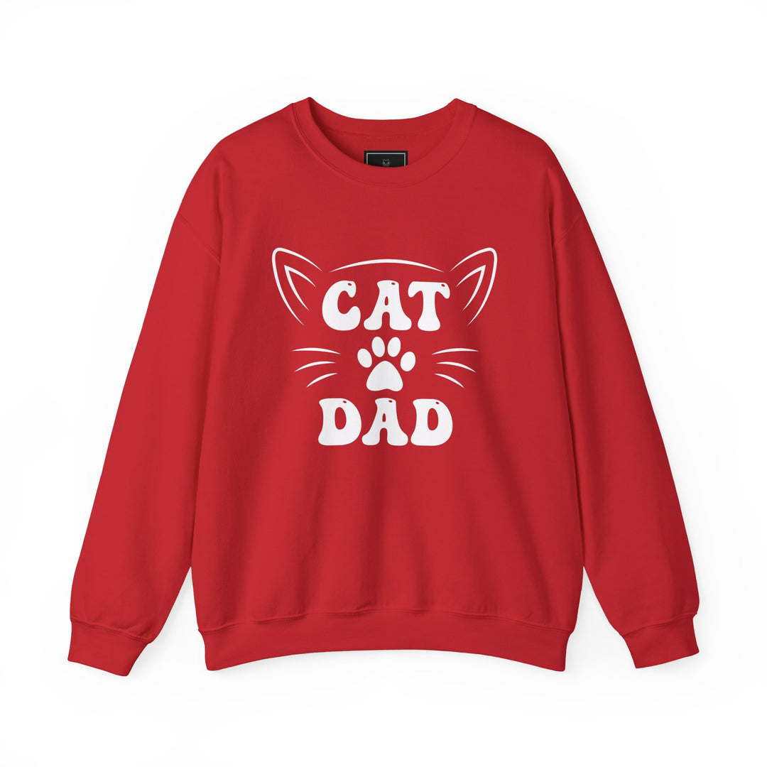 Cat Dad Crewneck Sweatshirt