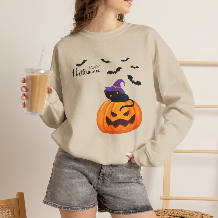 Cat-O-Lantern Crewneck Sweatshirt