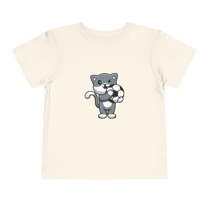 Soccer Cat Toddler Tee