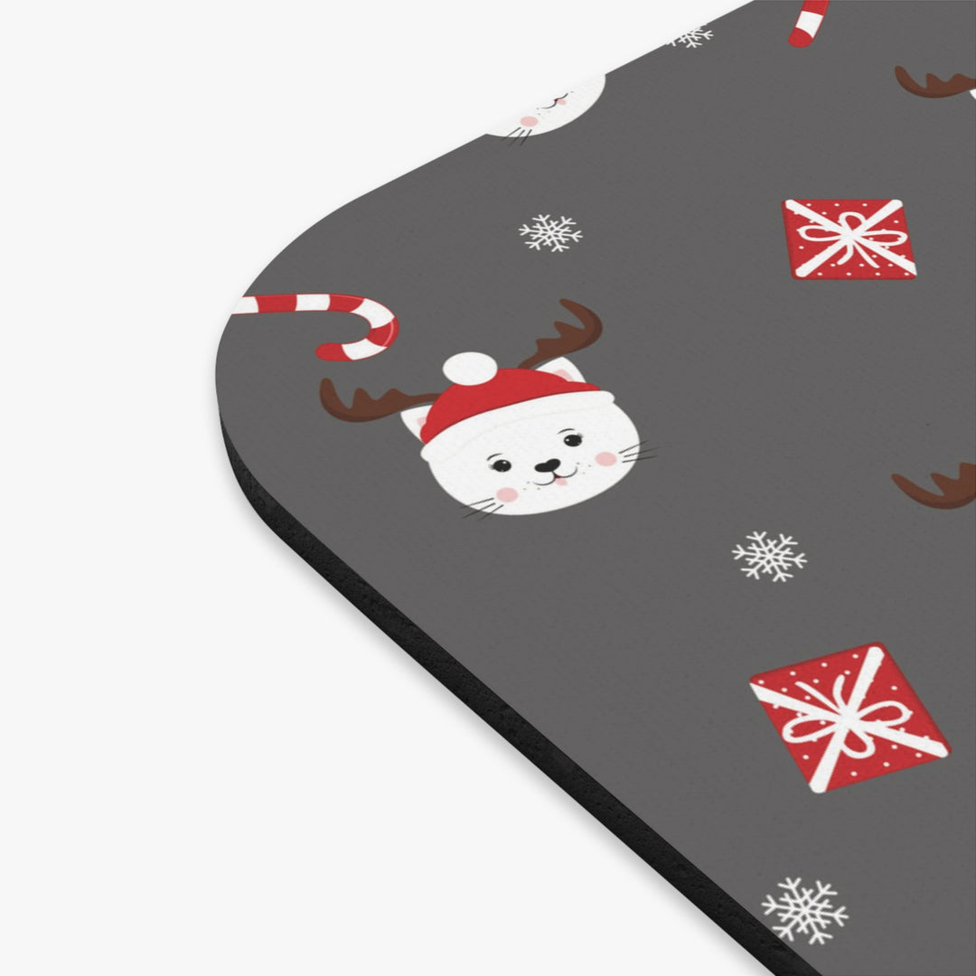 Reindeer Cat Mouse Pad