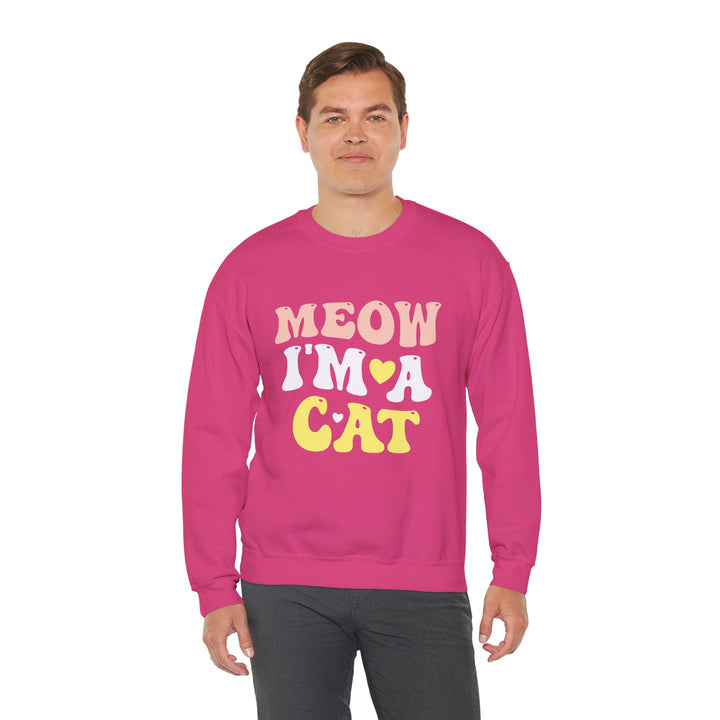 Meow I'm A Cat Unisex Crewneck Sweatshirt