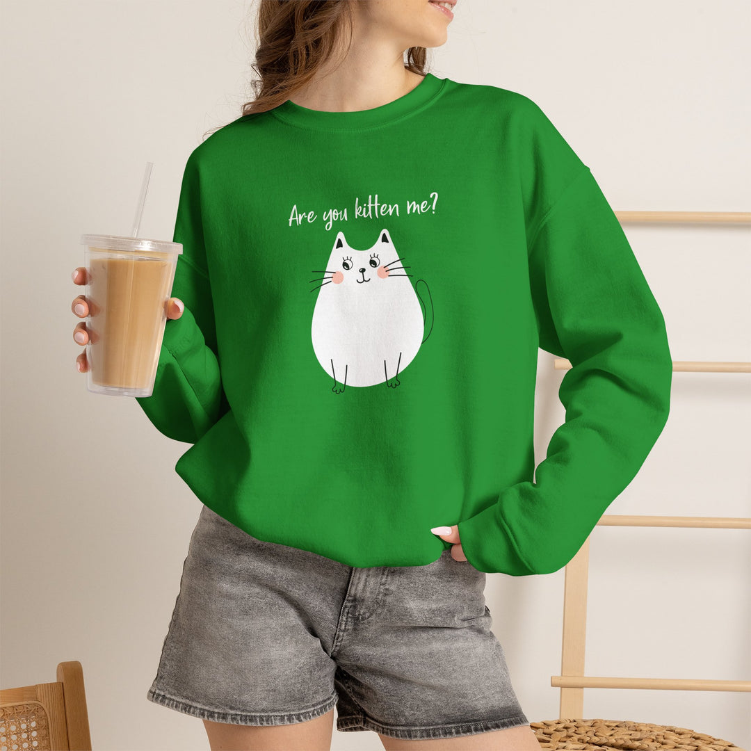 Kitten Me Crewneck Sweatshirt