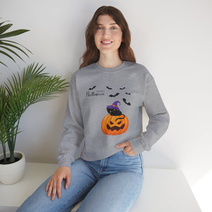 Cat-O-Lantern Crewneck Sweatshirt