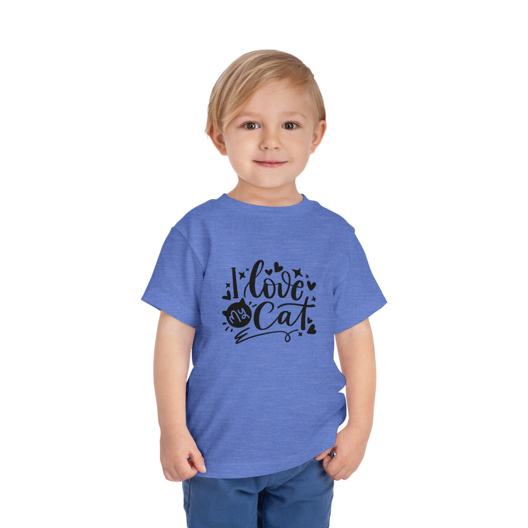 I Love My Cat Toddler Tee