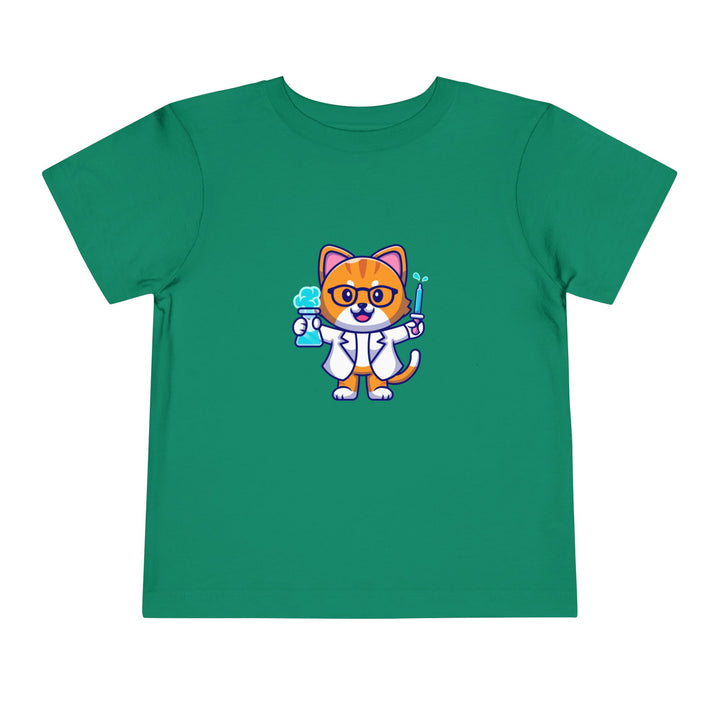 Scientist Kitty Toddler Tee