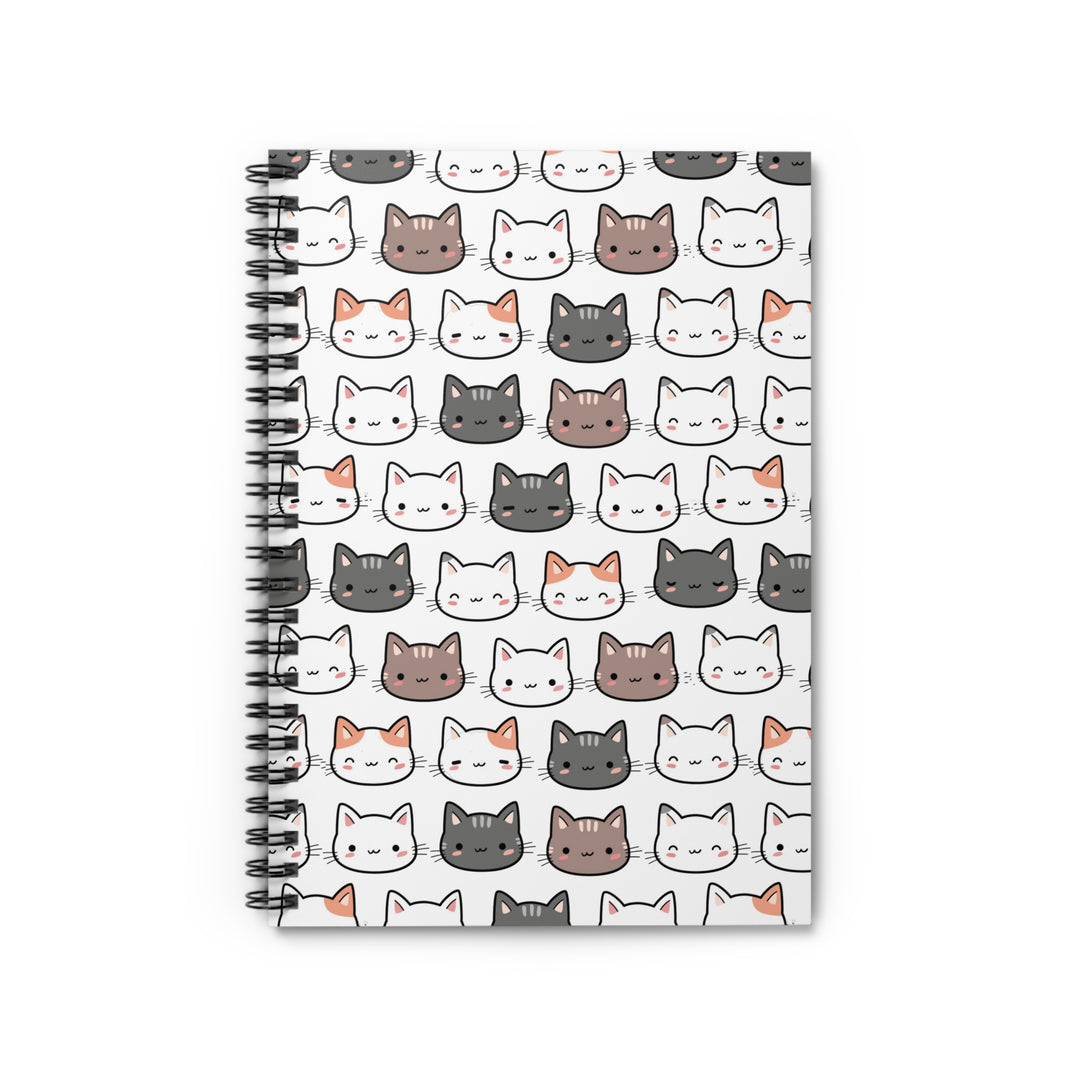 Cat Friends Spiral Notebook
