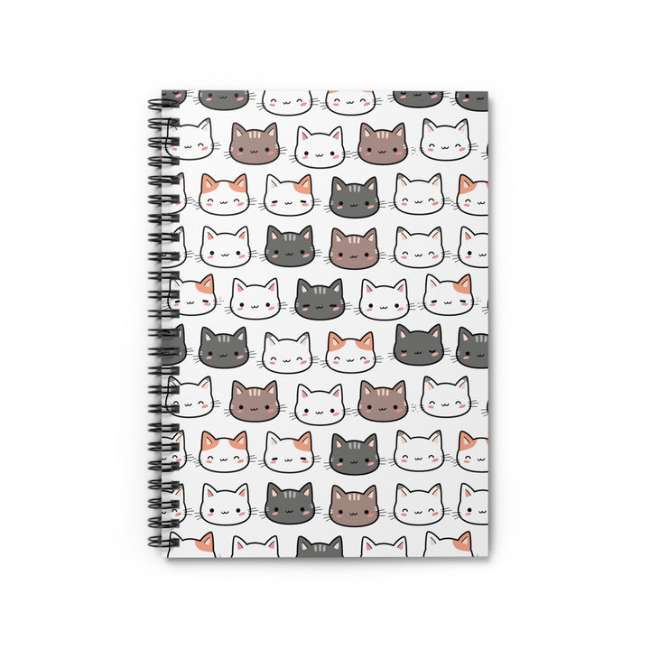 Cat Friends Spiral Notebook