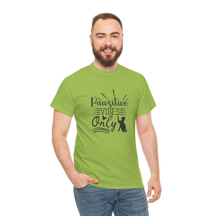Pawsitive Vibes Cotton Tee