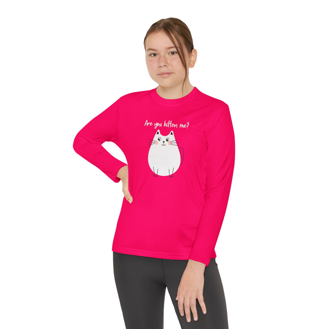 Kitten Me Youth Long Sleeve Tee