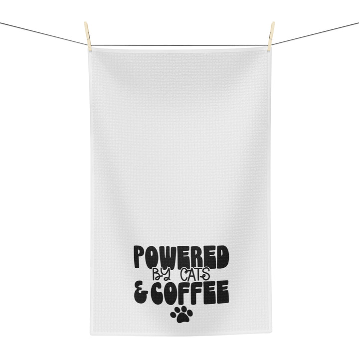 Cats and Coffee Tea Towel