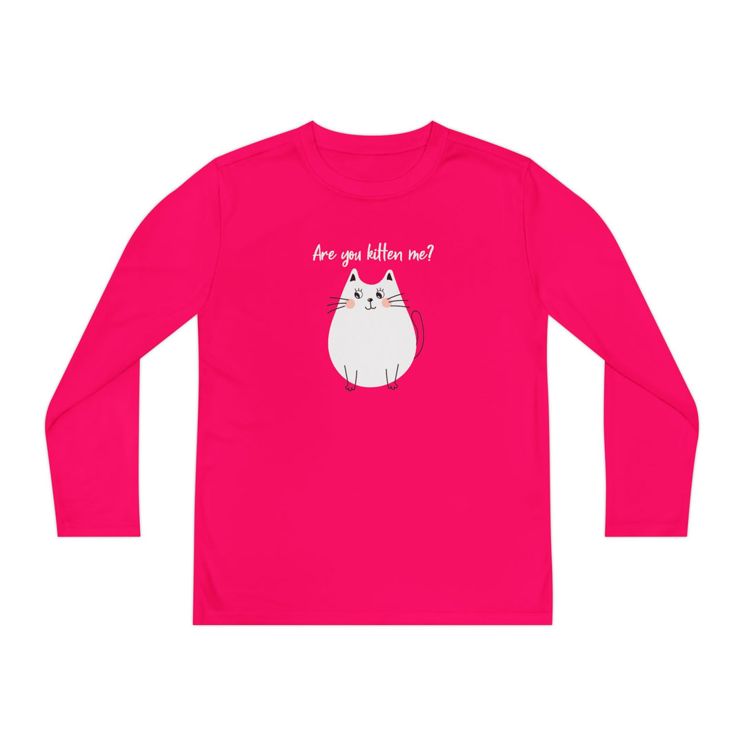 Kitten Me Youth Long Sleeve Tee