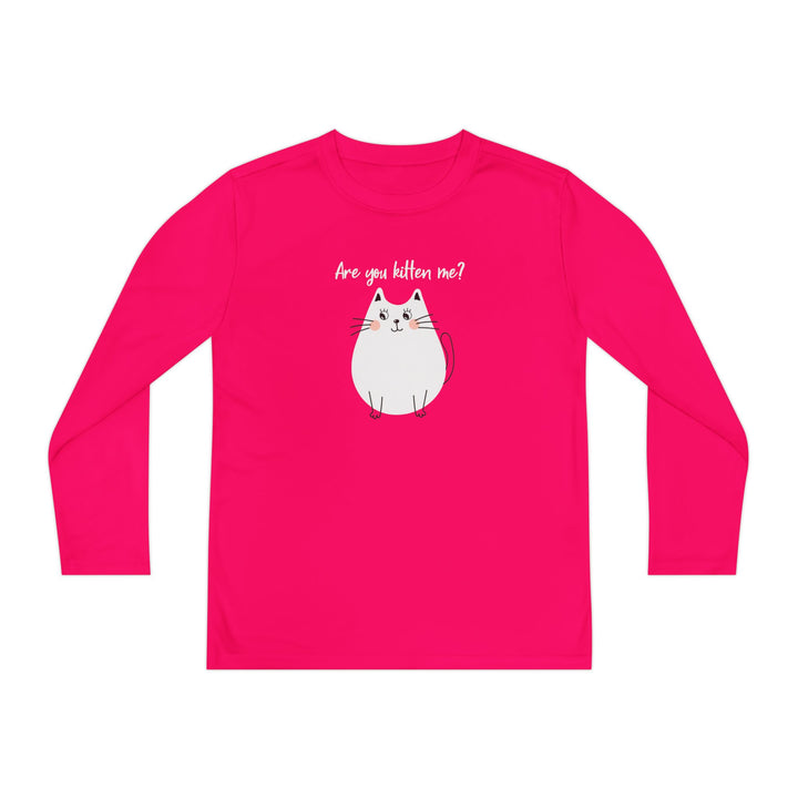 Kitten Me Youth Long Sleeve Tee