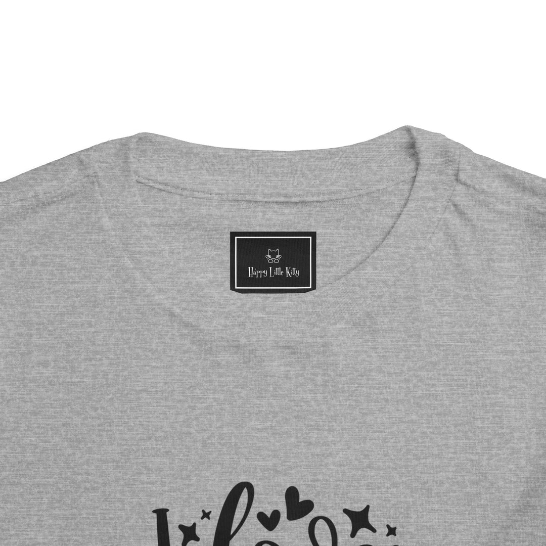 I Love My Cat Toddler Tee