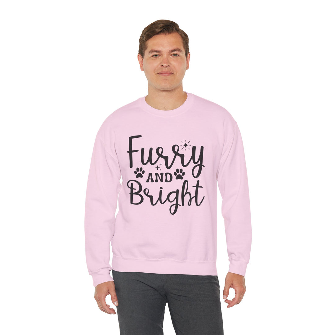 Furry and Bright Crewneck Sweatshirt