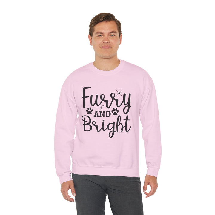 Furry and Bright Crewneck Sweatshirt