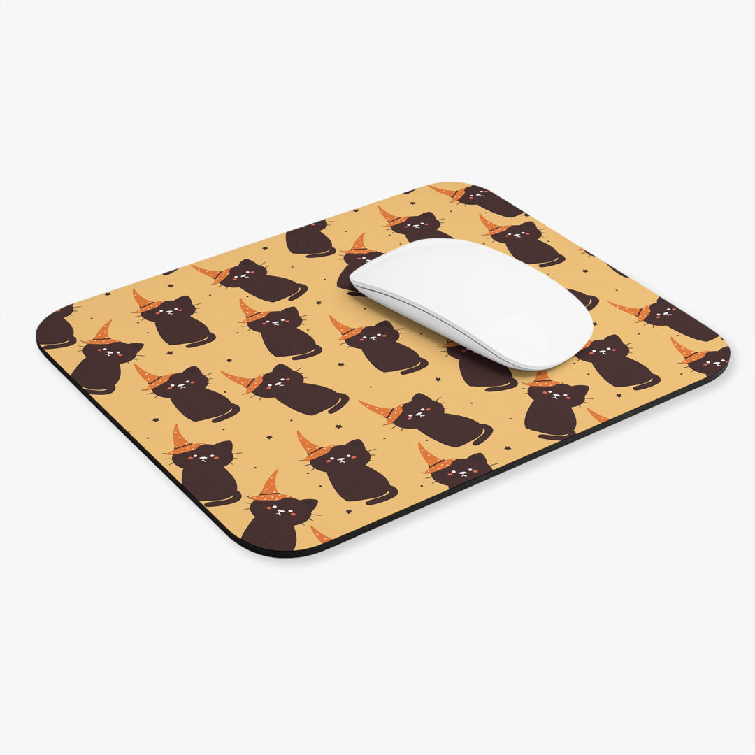 Witchy Whiskers Mouse Pad