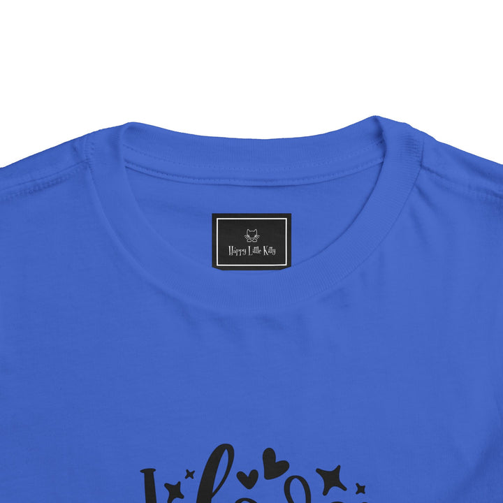 I Love My Cat Toddler Tee