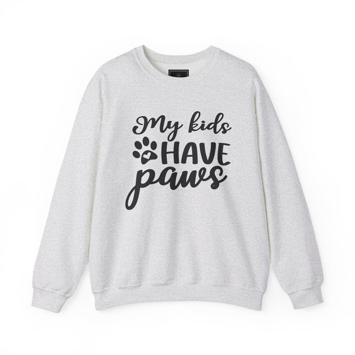 My Kids Have Paws Crewneck Sweatshirt