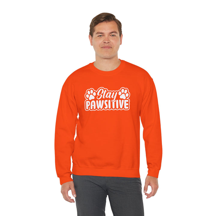 Stay Pawsitive Crewneck Sweatshirt