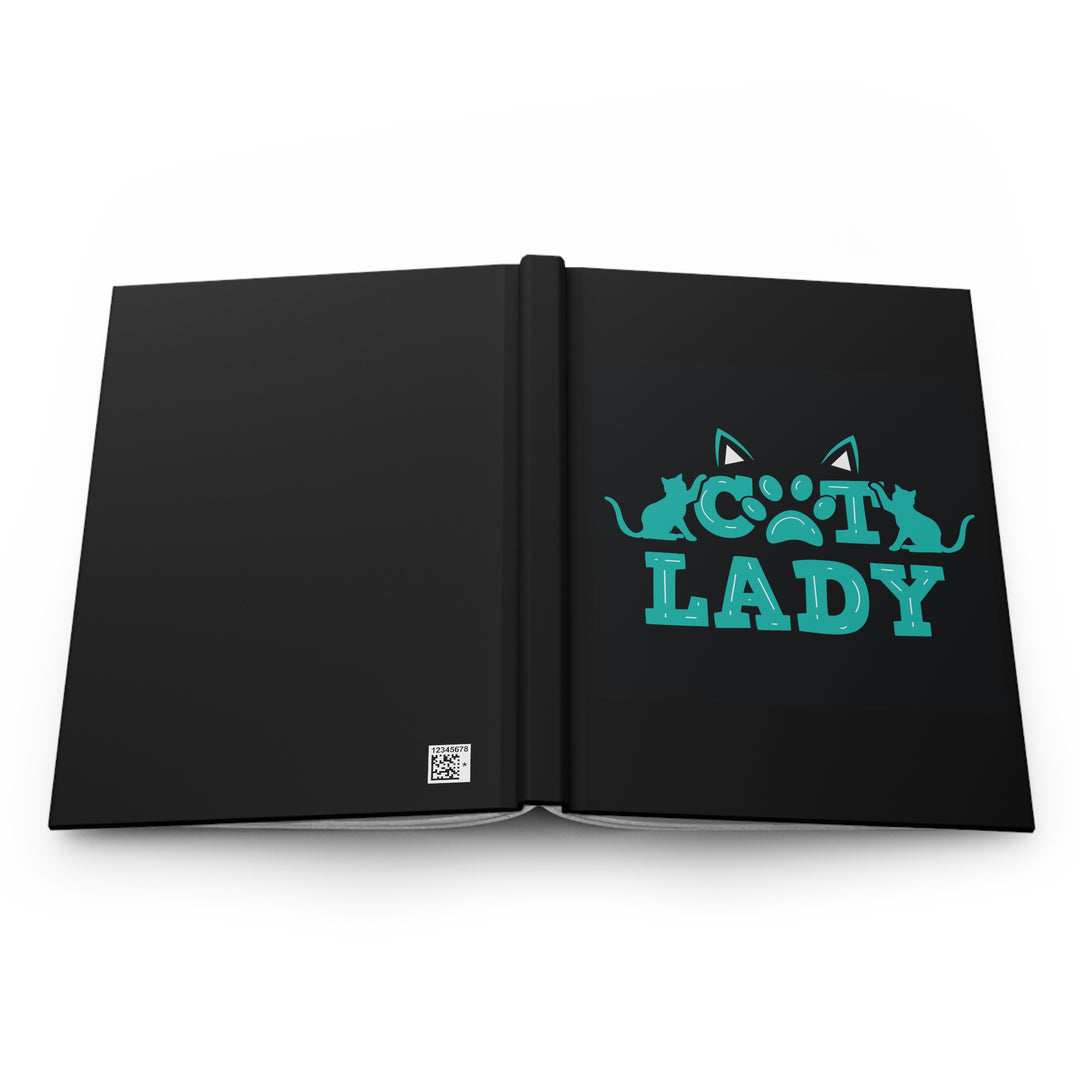 Cat Lady Hardcover Journal