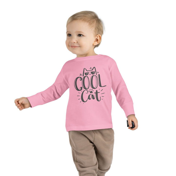 Cool Cat Toddler Long Sleeve Tee