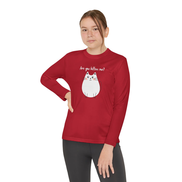 Kitten Me Youth Long Sleeve Tee