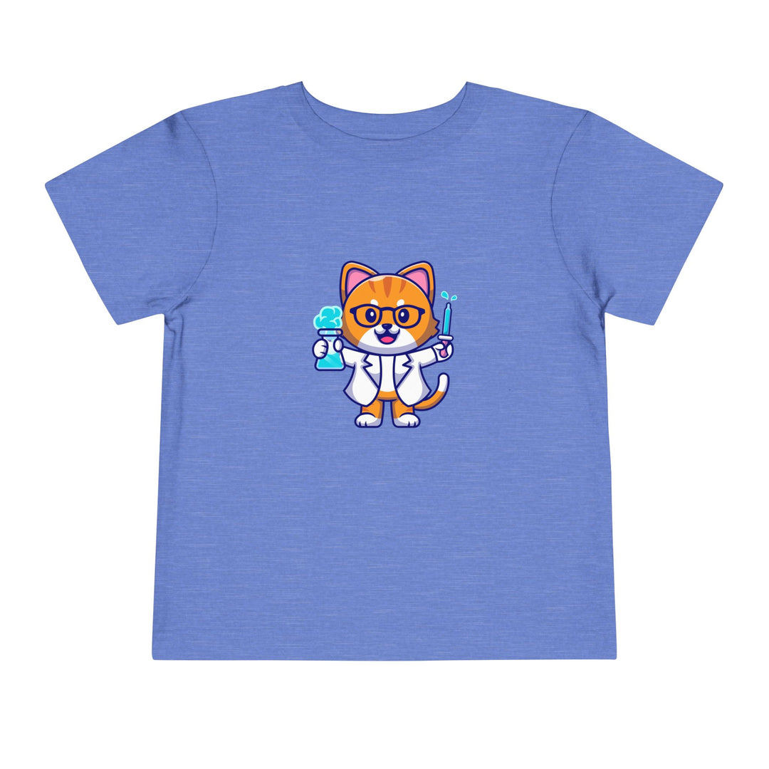 Scientist Kitty Toddler Tee