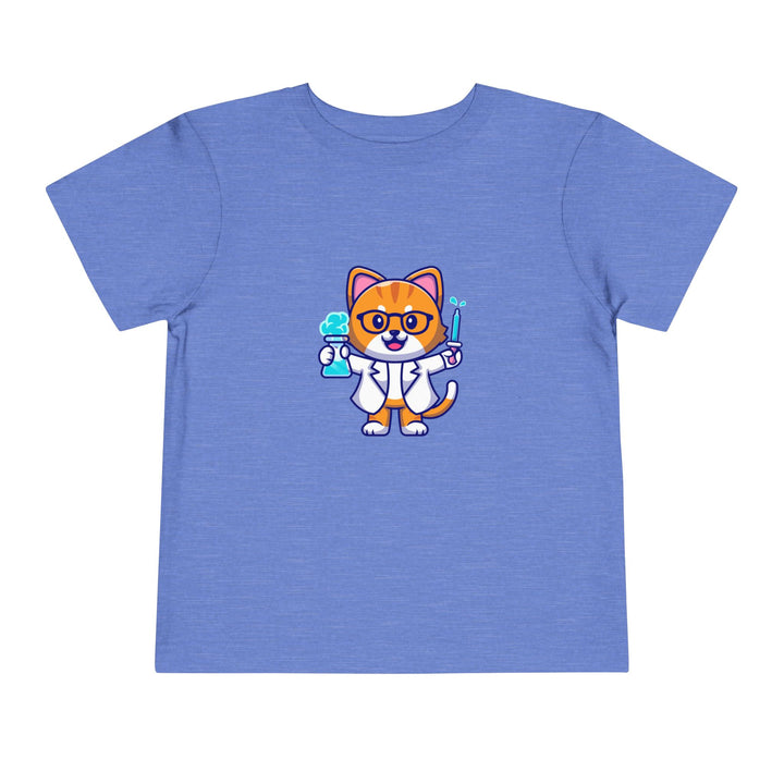 Scientist Kitty Toddler Tee