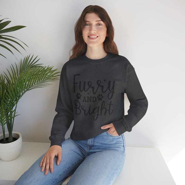 Furry and Bright Crewneck Sweatshirt