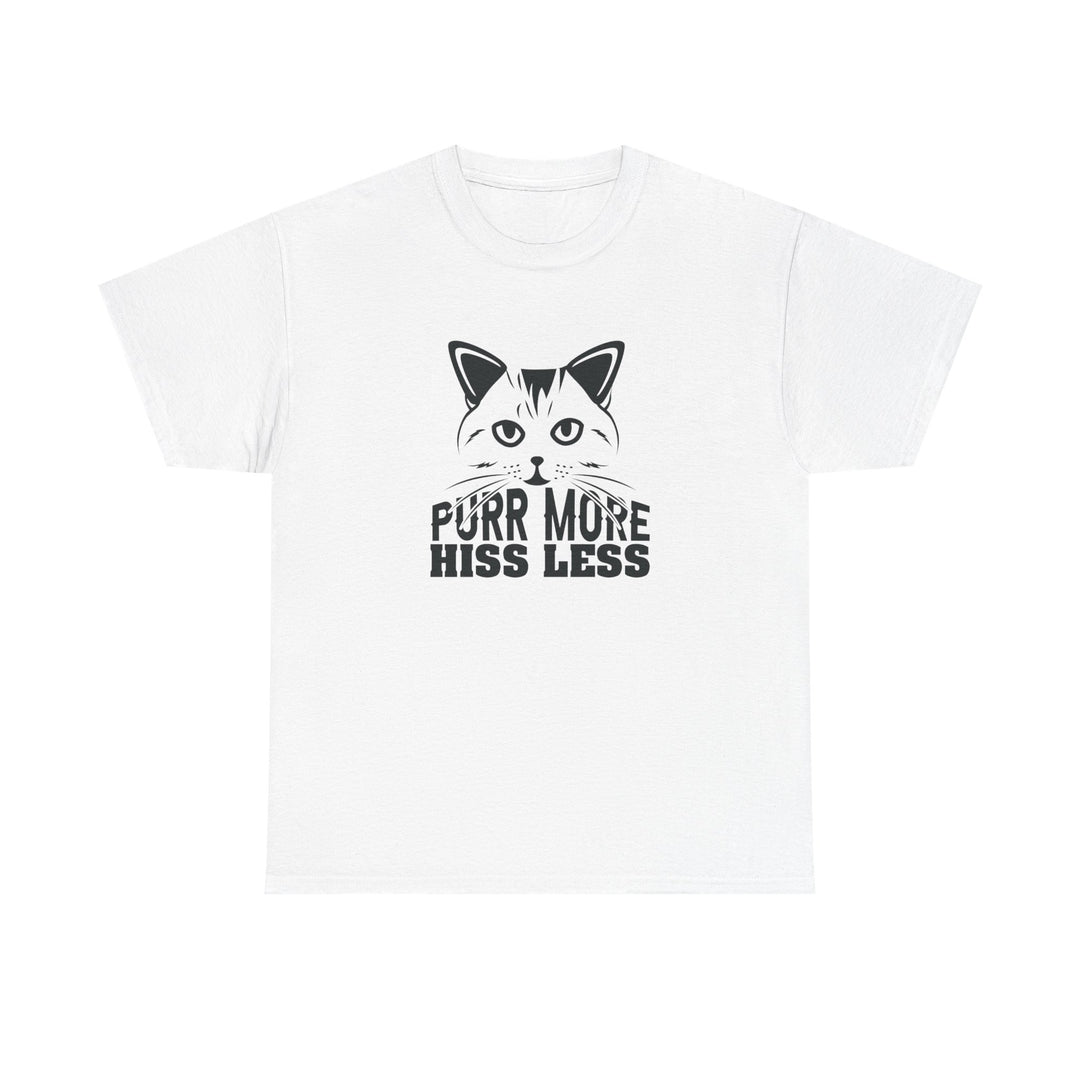 Purr More Hiss Less Cotton Tee