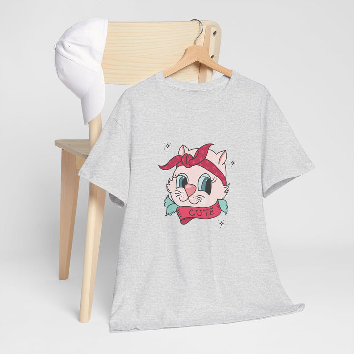 Tattoo Cat Cotton Tee