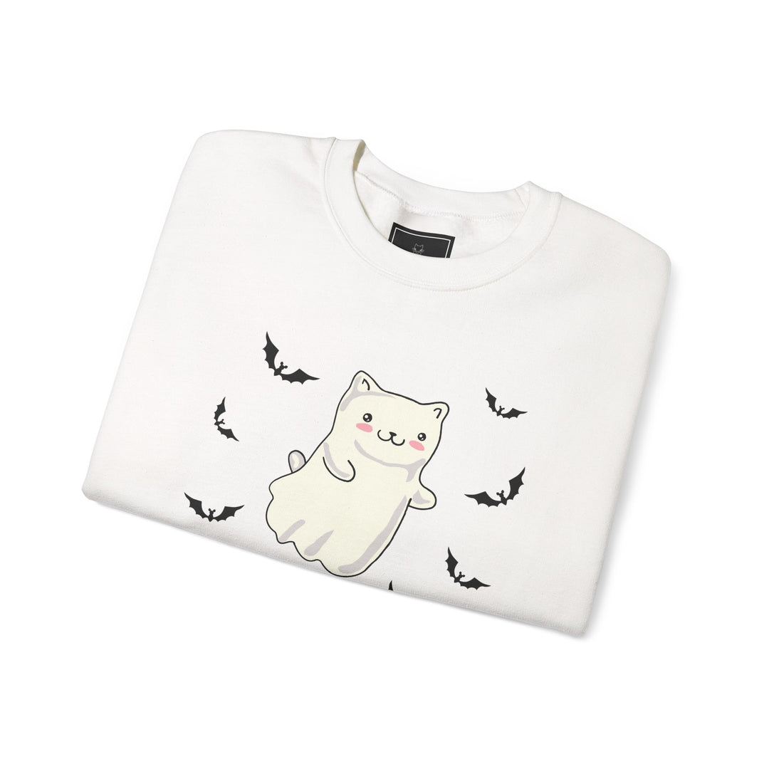 Meow. Purr. Boo. Unisex Crewneck Sweatshirt