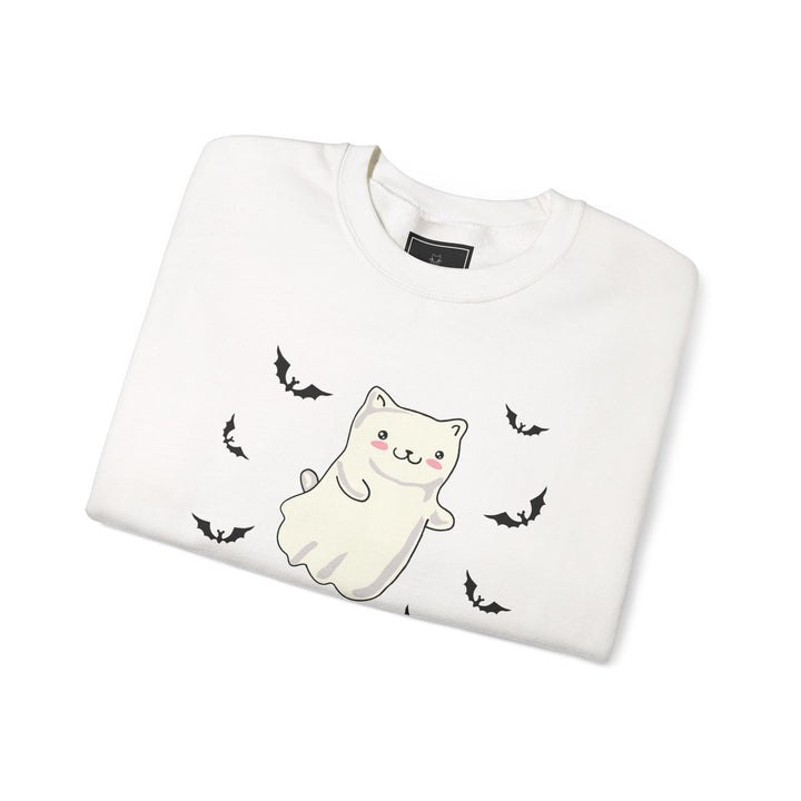 Meow. Purr. Boo. Unisex Crewneck Sweatshirt