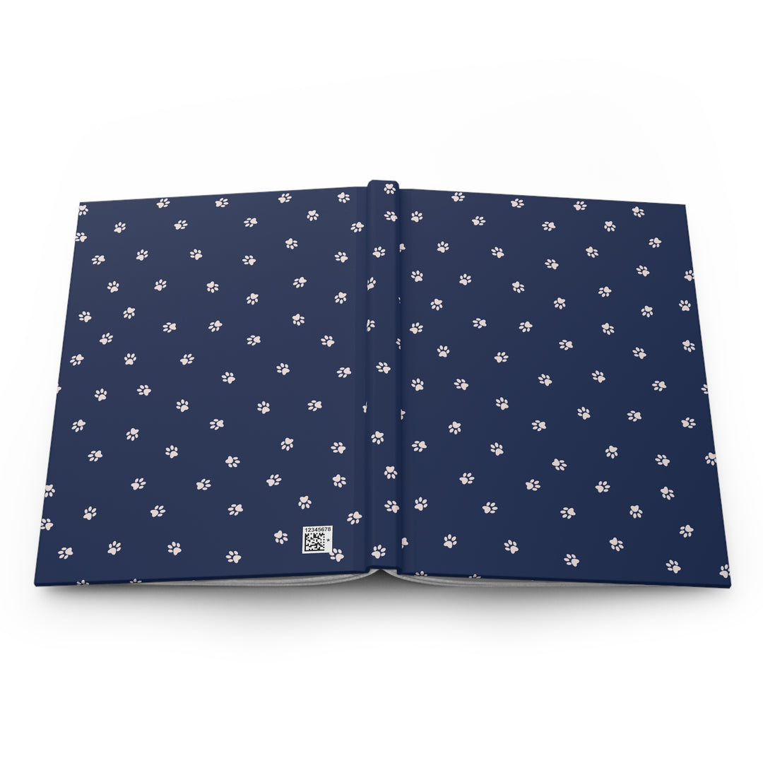 Purrfect Paw Prints Hardcover Journal