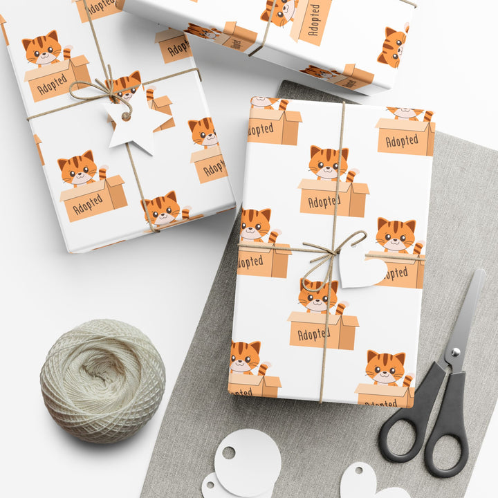 Kitty Adoption Gift Wrap