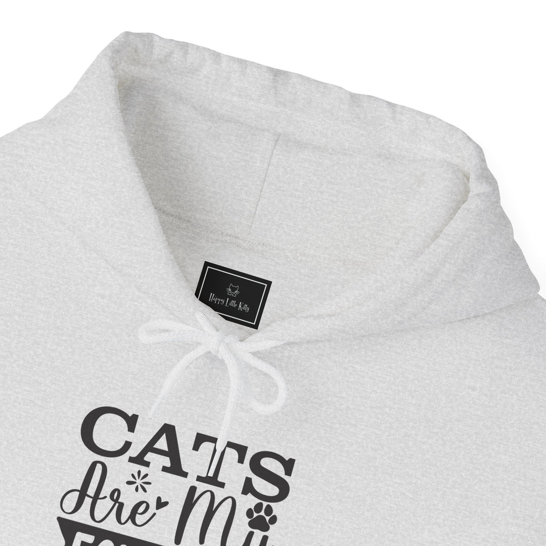 Cats Are My Favorite People Hooded Sweatshirt