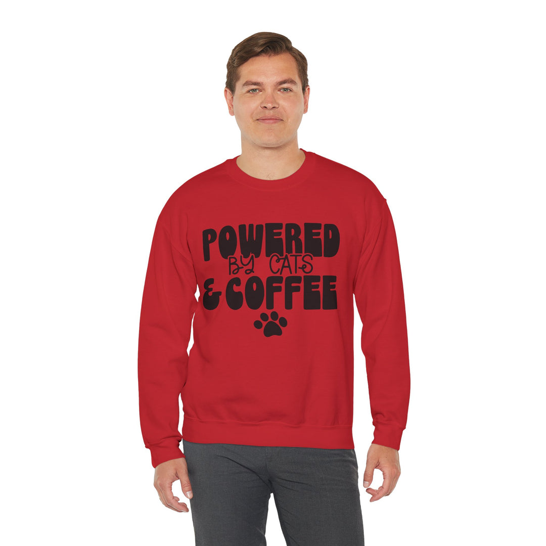 Cats and Coffee Crewneck Sweatshirt