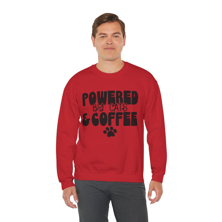 Cats and Coffee Crewneck Sweatshirt