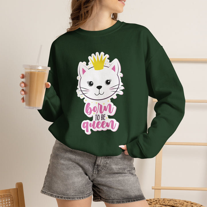 Queen Kitty Crewneck Sweatshirt