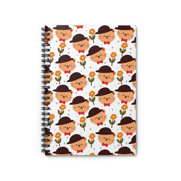 Posh Cat Spiral Notebook