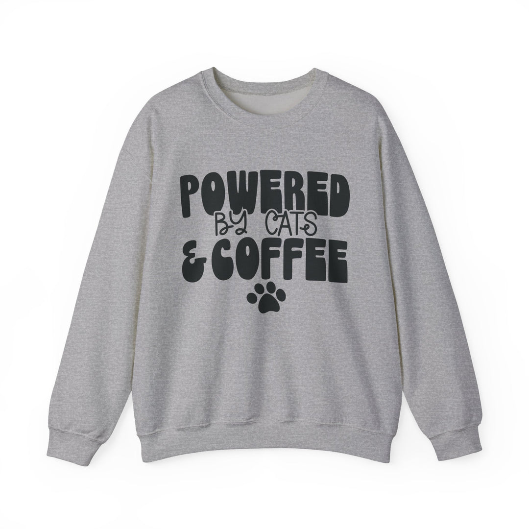 Cats and Coffee Crewneck Sweatshirt