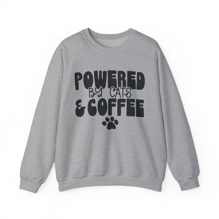 Cats and Coffee Crewneck Sweatshirt