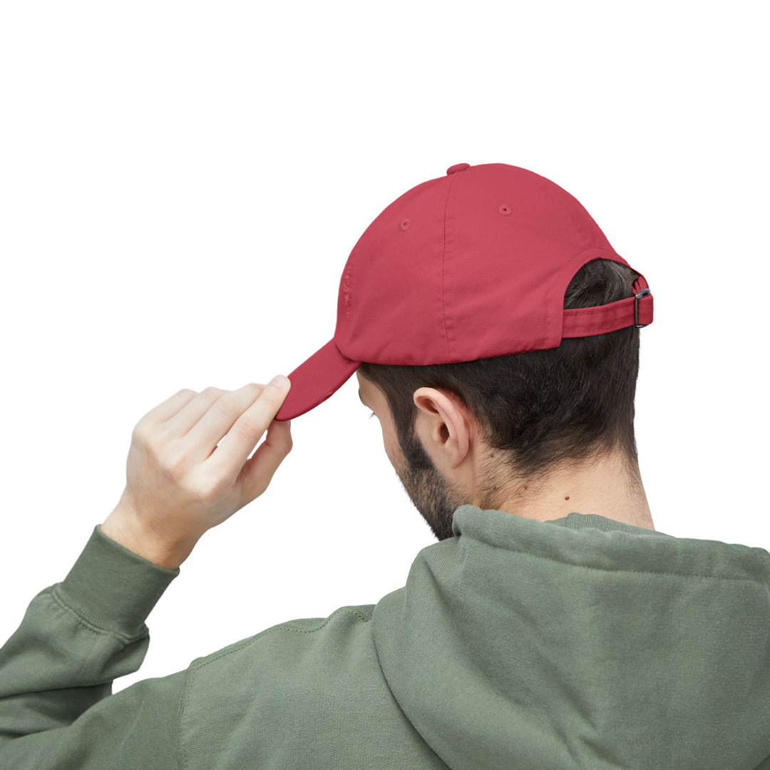 Cats and Coffee Unisex Distressed Hat