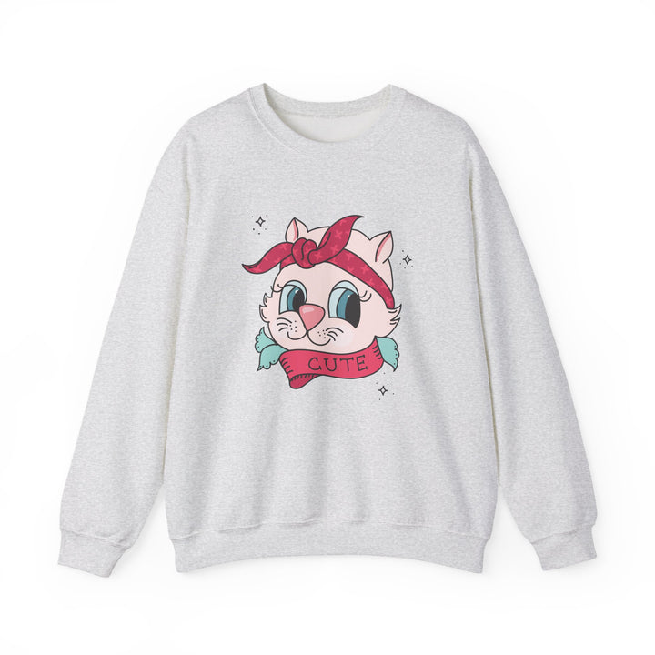 Tattoo Cat Crewneck Sweatshirt